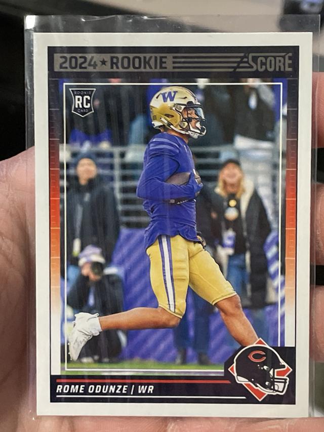 2024 Score Football Rome Odunze Rookies #309