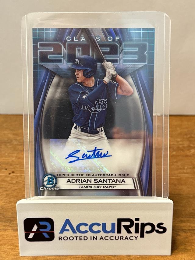 2023 Bowman Draft Adrian Santana Class of 2023 Autographs #23A-AS