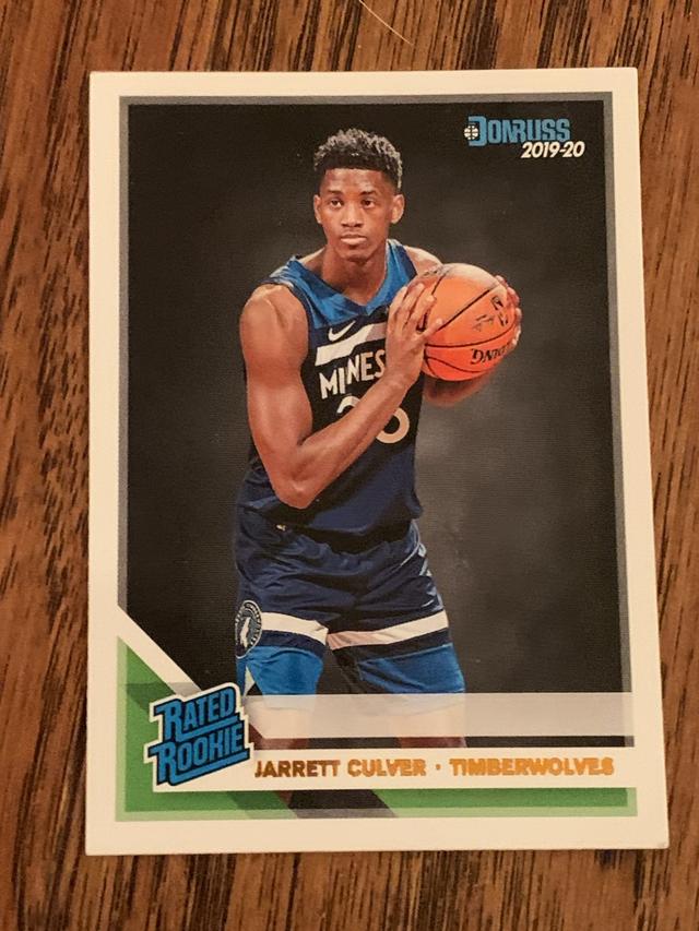 2019-20 Donruss Basketball Jarrett Culver Base Set #205