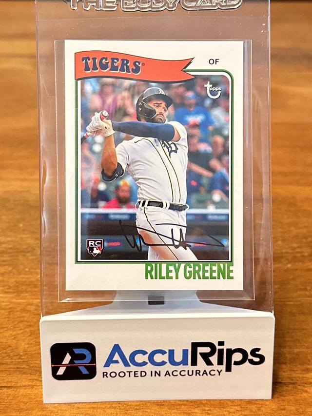 2023 Topps Brooklyn Collection Riley Greene BASE CARDS #31