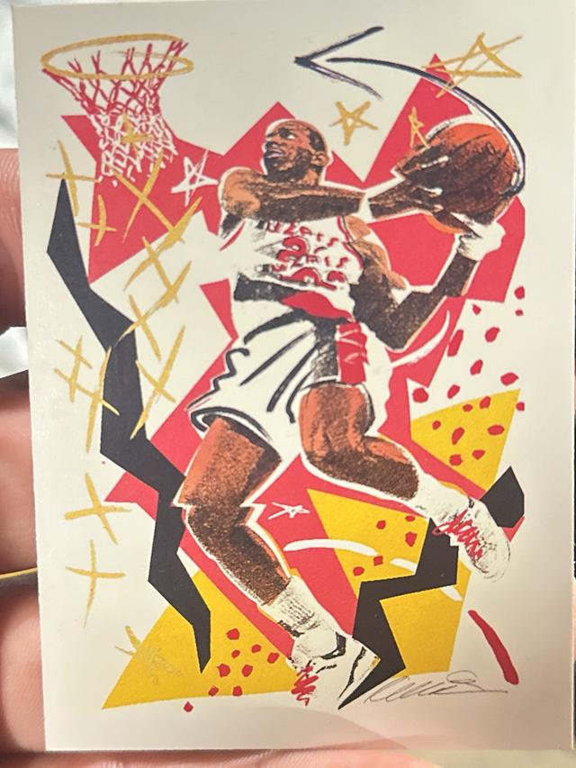 1990-91 Hoops Basketball Clyde Drexler ﻿Base #376