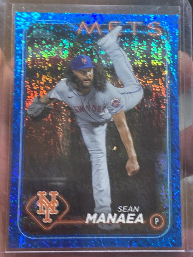 2024 Topps Series 2 Sean Manaea BASE SET Blue Foil /999 #380