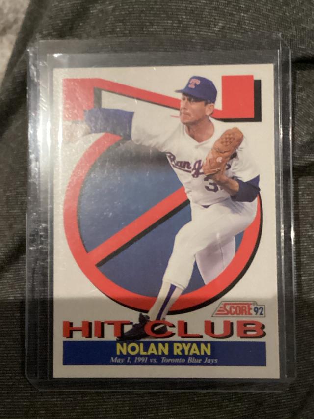 1992 Score Nolan Ryan NHC ﻿Series One #425