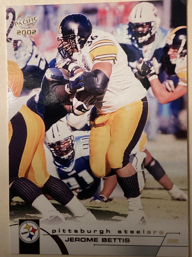 2002 Donruss Gridiron Kings Jerome Bettis ﻿CrowningMoments #75