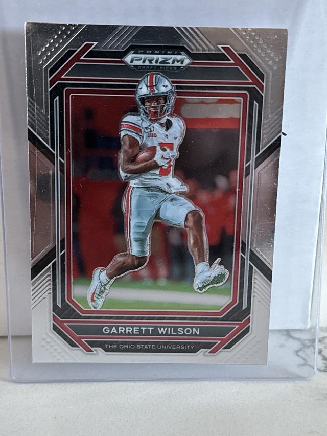 2023 Panini Prizm Draft Picks Football Garrett Wilson Base Set #41