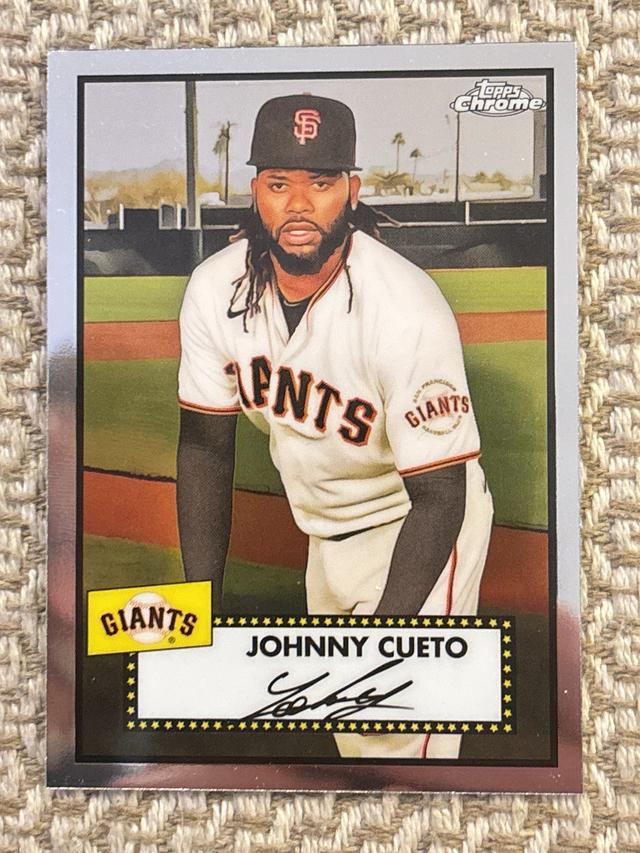 2021 Topps Chrome Platinum Johnny Cueto BASE CARDS I #132