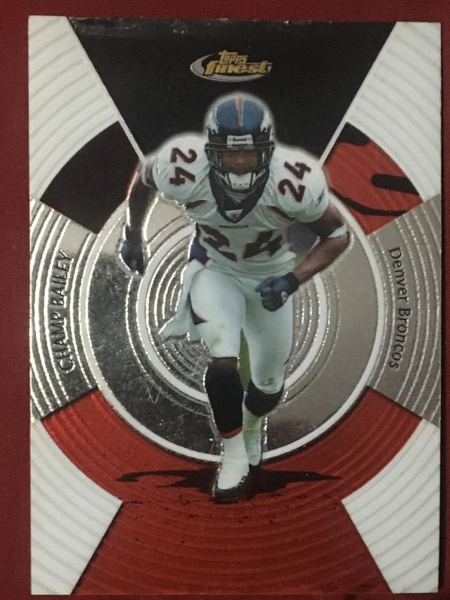 2005 Topps Finest Champ Bailey ﻿Base #10