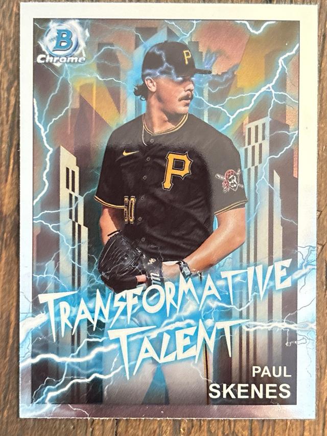 2023 Bowman Draft Transformative Talents Paul Skenes #TT-20