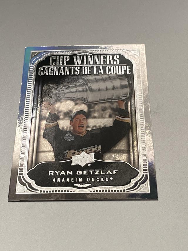 2020-21 Upper Deck Tim Hortons Ryan Getzlaf Cup Winners Set #CW-9