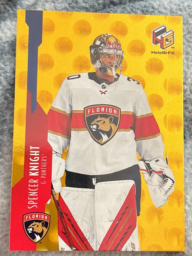 2021-22 Upper Deck Extended Series Spencer Knight Gold #HG-12