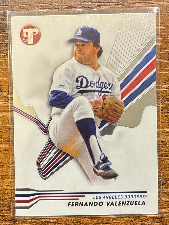 2024 Topps Pristine Fernando Valenzuela #186 Dodgers Pitcher HOF