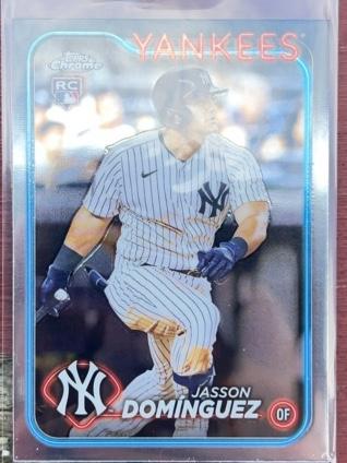 2024 Topps Chrome Jasson Domínguez ﻿Base Set #89