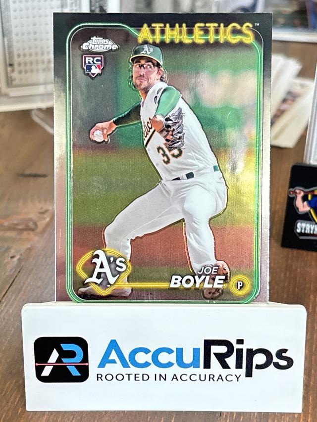 2024 Topps Chrome Joe Boyle ﻿Base Set Base #91