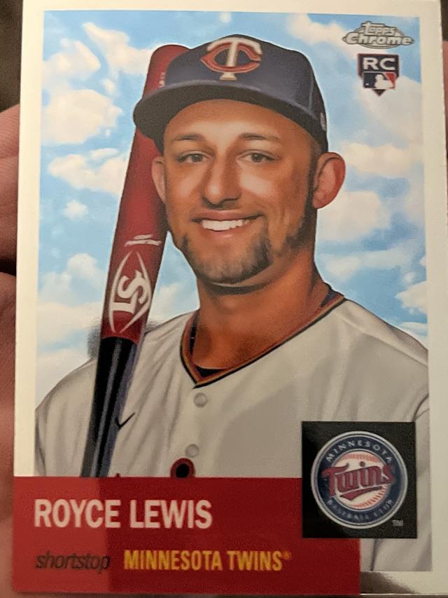 2022 Topps Chrome Platinum Royce Lewis ﻿Base Set #20