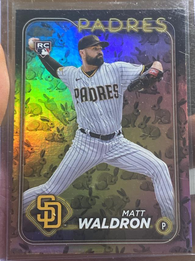 2024 Topps Series 1 Matt Waldron BASE CARD SET Rabbit #162