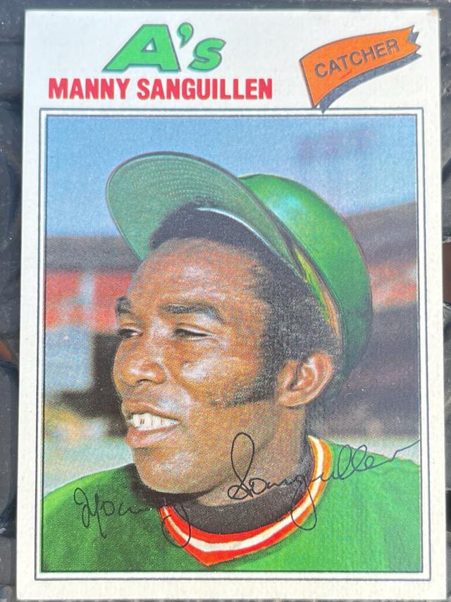 1977 Topps Manny Sanguillen 1977 Topps Baseball Set #61