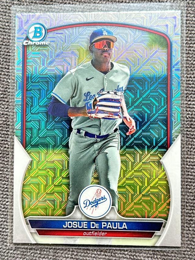 2023 Bowman Chrome Mega Josue De Paula BOWMAN CHROME MEGA CARDS #BCP-172