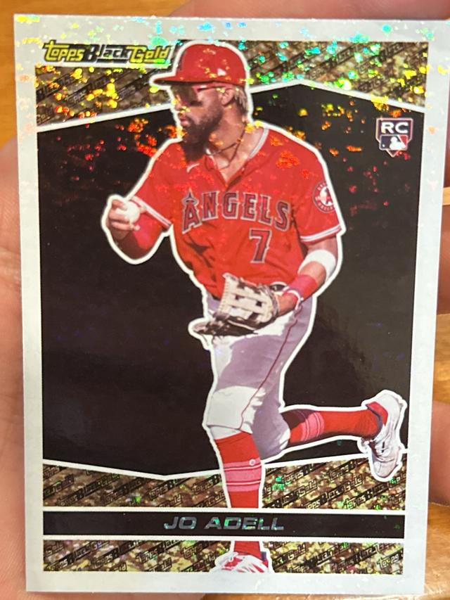 2021 Topps Update Jo Adell TOPPS BLACK AND GOLD #BG-25