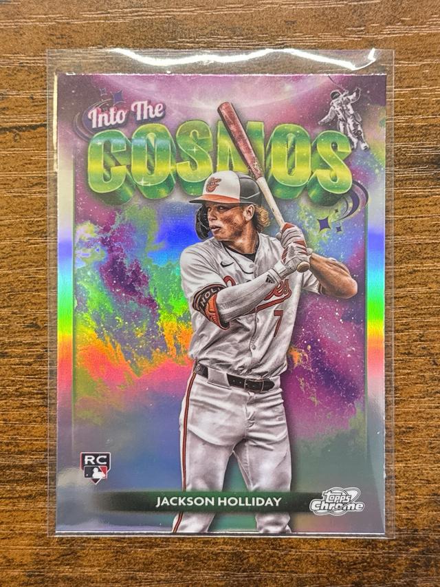 2024 Topps Cosmic Chrome Jackson Holliday Into the Cosmos #ITC-12