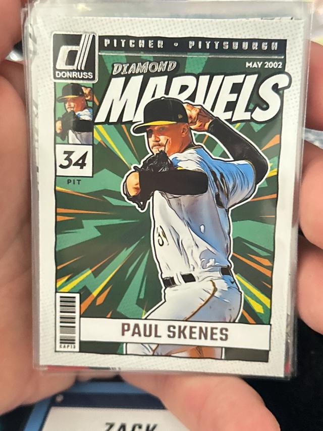 2024 Donruss Paul Skenes Diamond Marvels #8