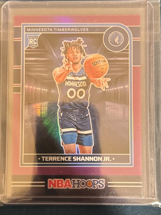 2024-25 Panini NBA Hoops Basketball Terrence Shannon Jr. Purple Prizms /249