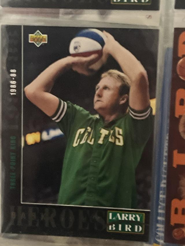 1992-93 Upper Deck Larry Bird ﻿ Basketball Heroes: #24