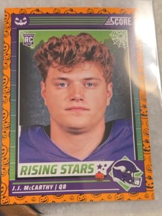 2024 Panini Score A Treat J.J. McCarthy Rising Stars #19