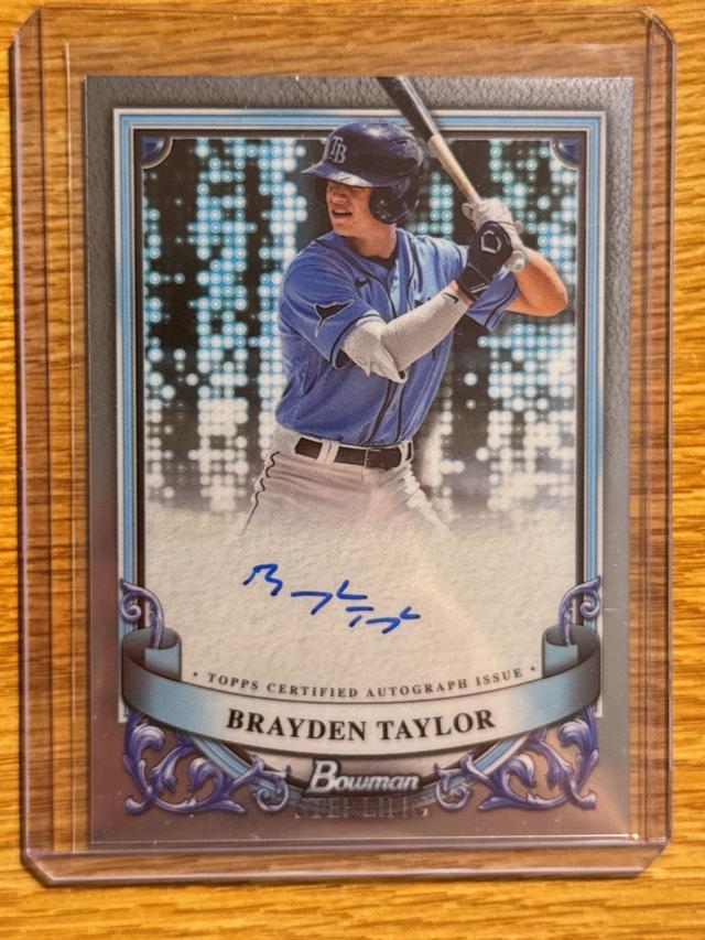 2024 Bowman Sterling Brayden Taylor PROSPECT AUTOGRAPHS #PA-BT