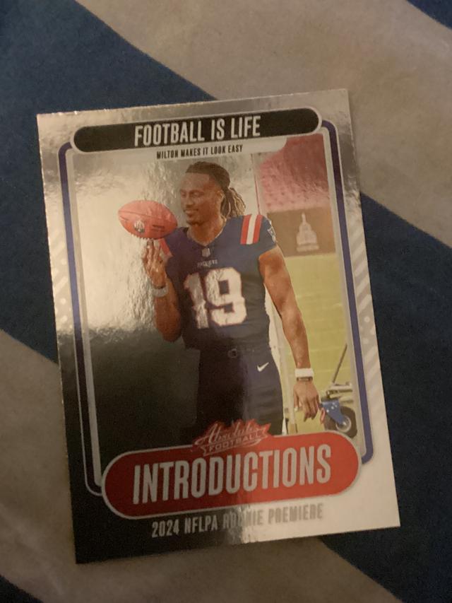 2024 Panini Absolute Football Joe Milton III Introductions #I-JMN