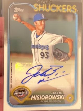 2024 Topps Pro Debut Jacob Misiorowski Autographs #PD-171