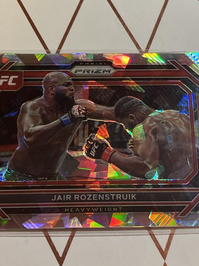 2023 Panini Prizm UFC Jair Rozenstruik Base Set #4