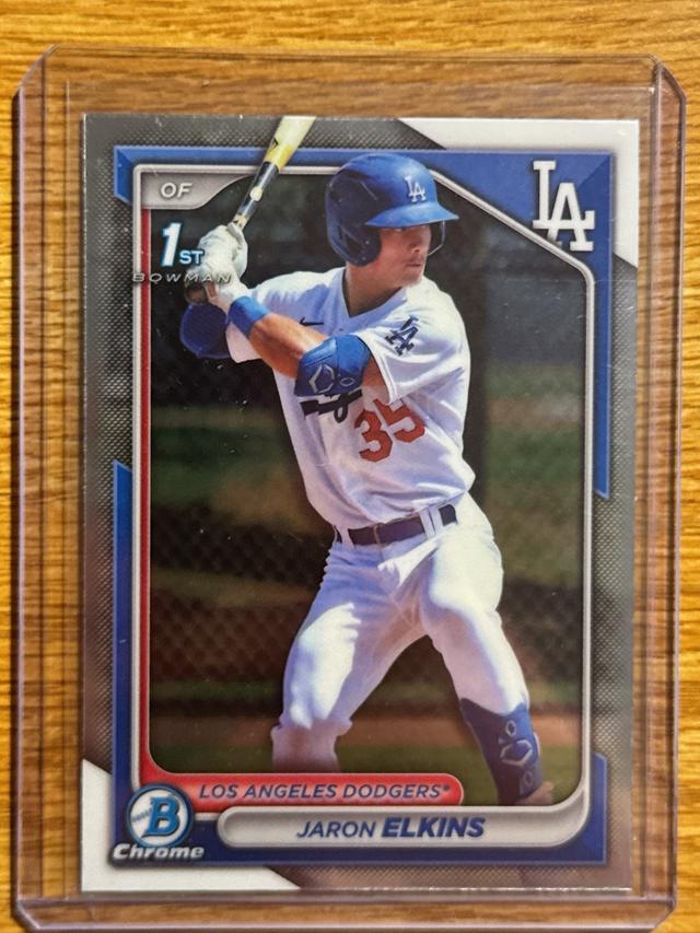 2024 Bowman Jaron Elkins CHROME PROSPECTS I #BCP-106