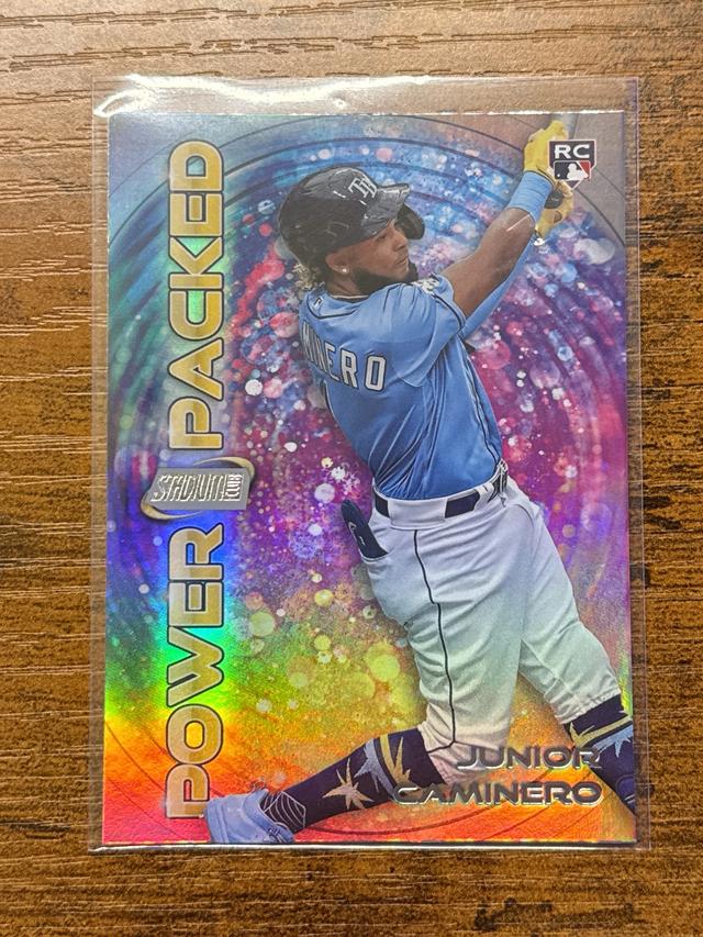 2024 Topps Stadium Club Junior Caminero Power Packed #PP-26 RC