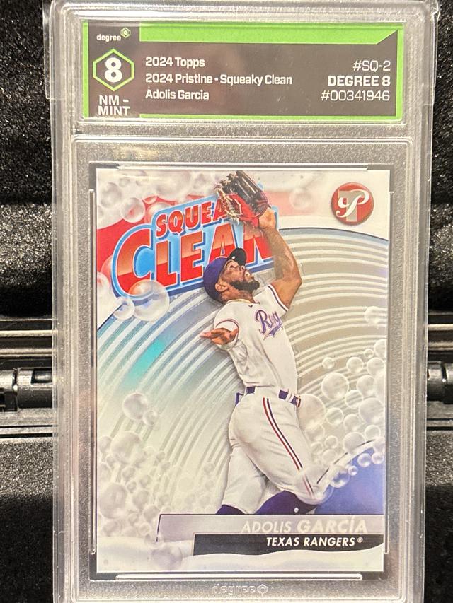 2024 Topps Pristine Adolis García Squeaky Clean #SQ-2