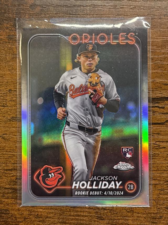 2024 Topps Chrome Update Jackson Holliday ﻿Base Set Refractors #USC89