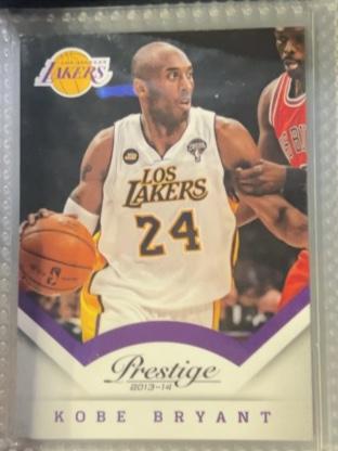 2013-14 Panini Prestige Basketball Kobe Bryant Base Set #154