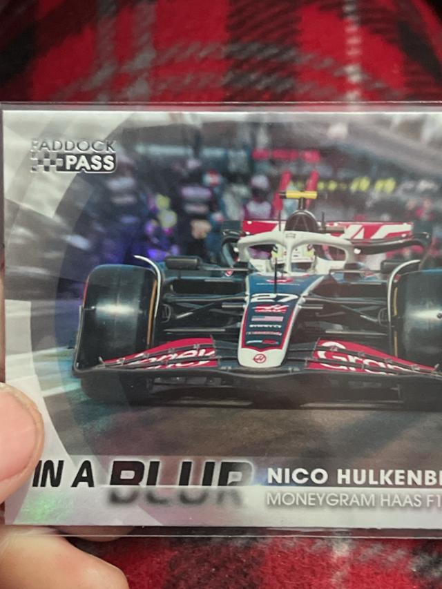 2024 Topps Paddock Pass Formula 1 Nico Hulkenberg In a Blur #BL-15