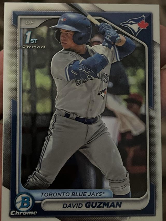 2024 Bowman David Guzman CHROME PROSPECTS II #BCP-114