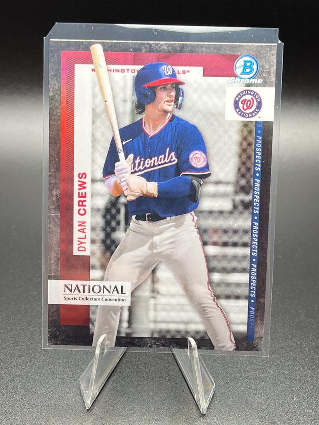 2024 Topps National Dylan Crews Bowman Chrome Prospects #TP-9