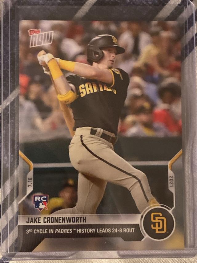 2021 Topps Now Jake Cronenworth ﻿MLB #511