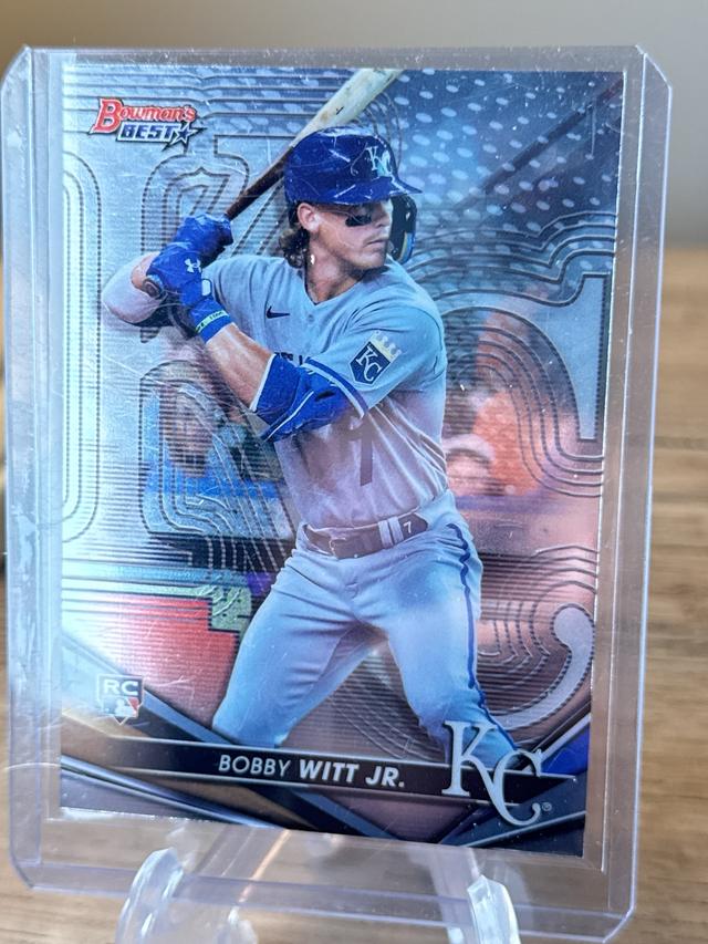 2022 Bowman's Best Bobby Witt Jr. Base Set Refractor #13