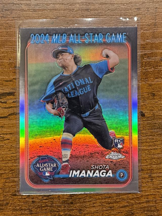 2024 Topps Chrome Update Shota Imanaga All-Star Game RC Cubs #ASGC-27