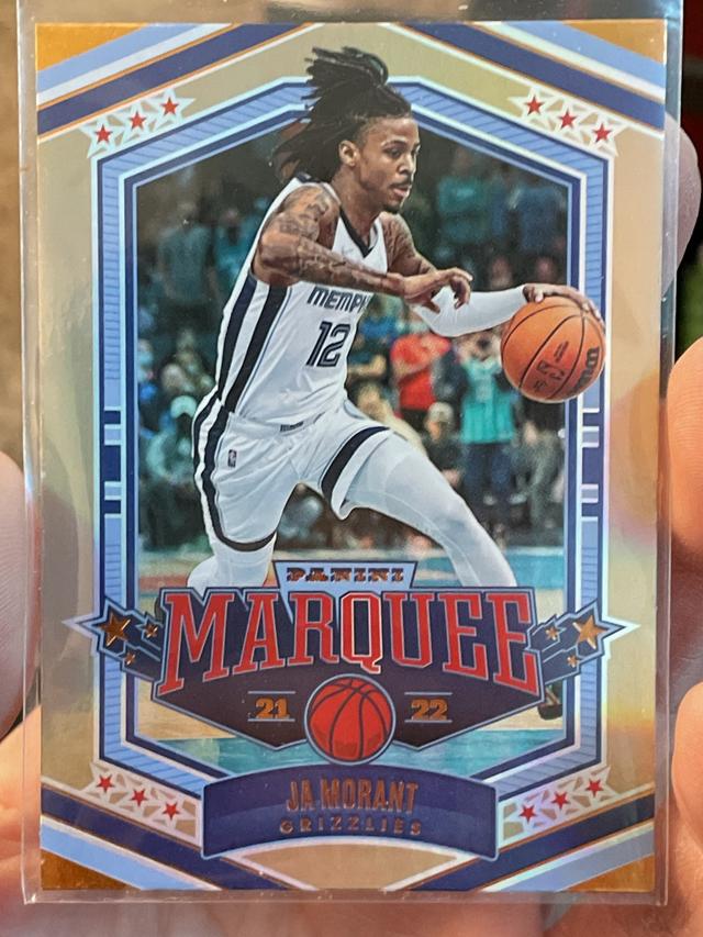 2021-22 Panini Chronicles Basketball Ja Morant Base Marquee Set Bronze #357