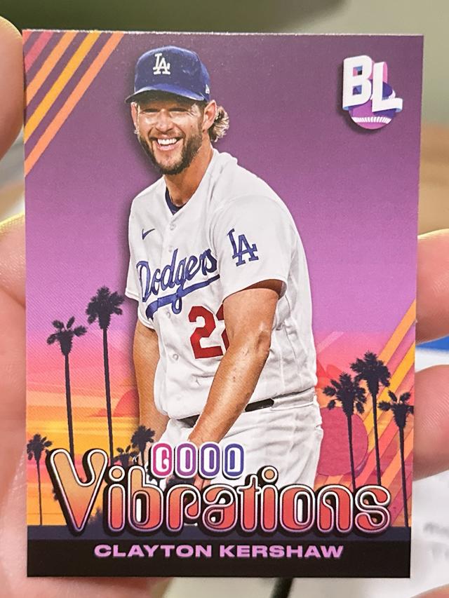 2024 Topps Big League Clayton Kershaw GOOD VIBRATIONS #GV-41