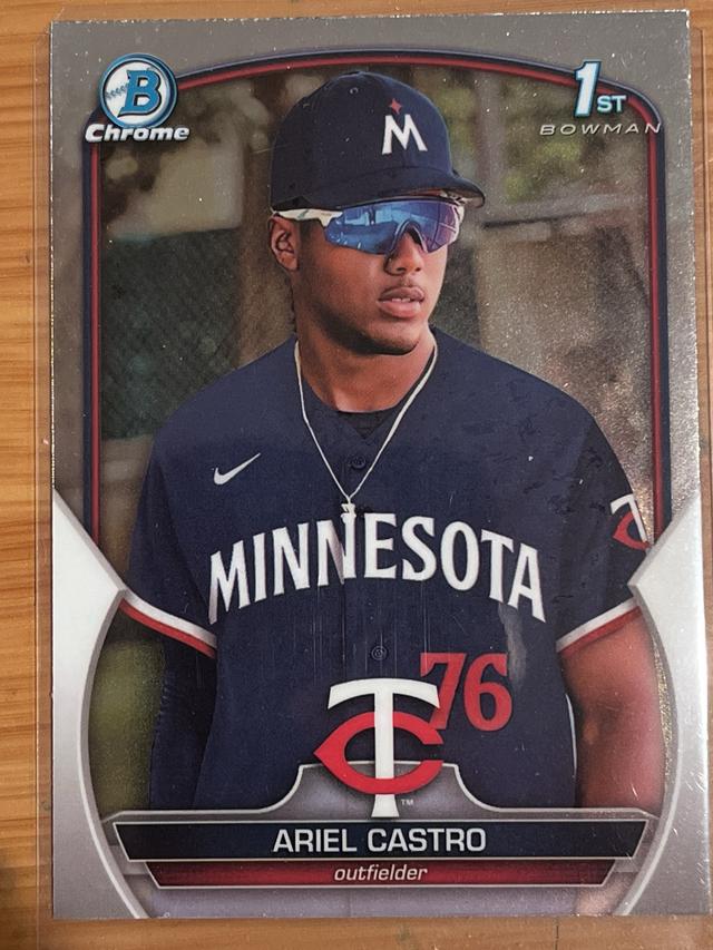 2023 Bowman Chrome Ariel Castro BOWMAN CHROME PROSPECTS #BCP-203