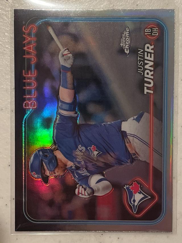 2024 Topps Chrome Justin Turner ﻿Base Set #248