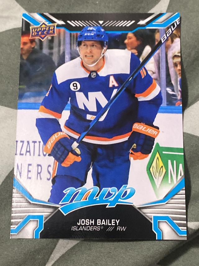 2022-23 Upper Deck MVP Josh Bailey Base Set #179