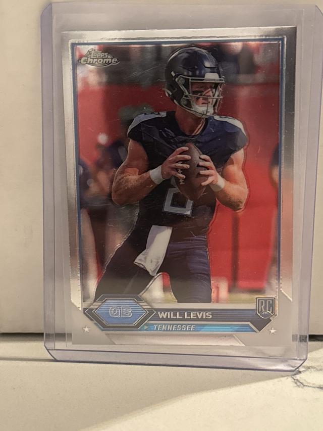 2023 Topps Composite Will Levis Topps Chrome Black Geometric /2 #4