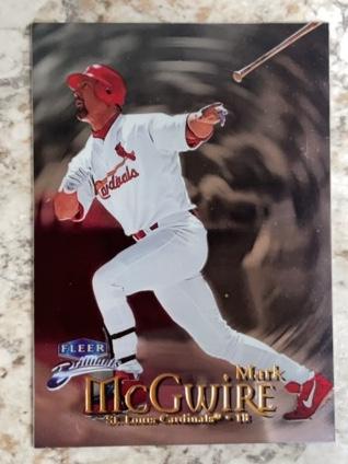 1999 Fleer Brilliants Mark McGwire ﻿Base #1