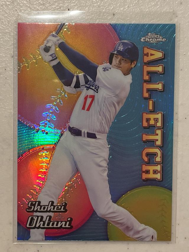 2024 Topps Chrome Shohei Ohtani Chrome All Etch Checklist #CAE-1